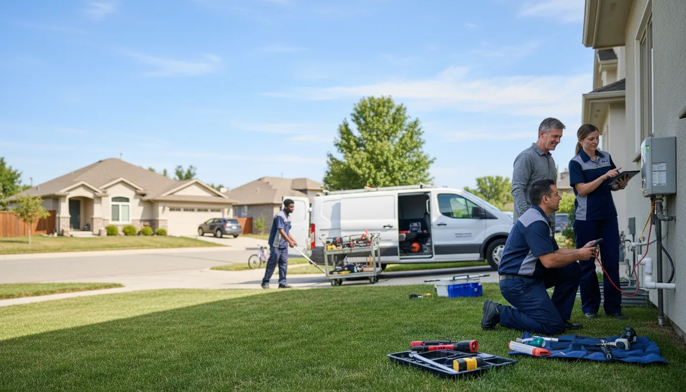 Tankless water heater service in Finley, TN